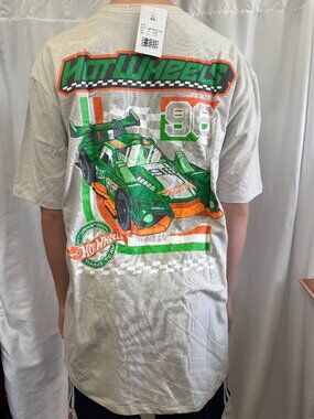 Hot Wheels Boys Youth XXL Graphic Tee #96 Car NWT